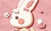 粉色小白兔动漫壁纸