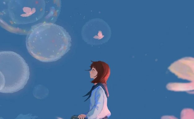 浪漫骑行动漫壁纸